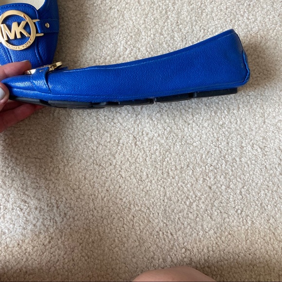 Michael Kors Royal Blue Flats - Picture 6 of 9